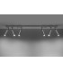 Straight Bar Flush 6 Light White G9-3