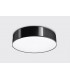 Cylindrical Flush Light Black 55cm E27-2