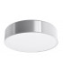 Cylindrical Flush Light Grey 55cm E27-1