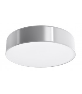 Cylindrical Flush Light Grey 55cm E27-1
