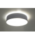 Cylindrical Flush Light Grey 55cm E27-2