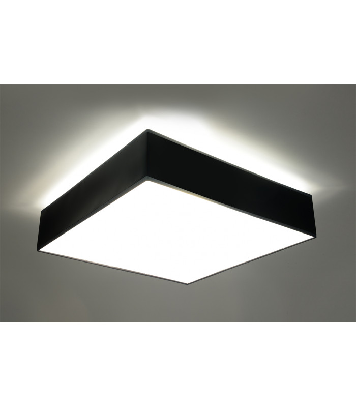 Flush Light Black 55cm E27-3