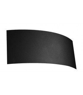 Flush Wall Lamp Black G9-1