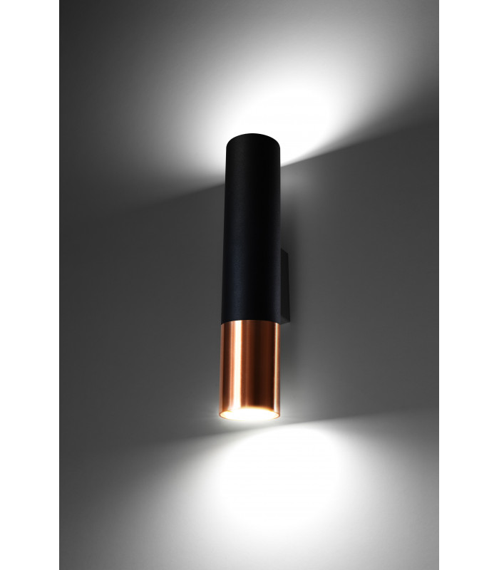 Up & Down Wall Lamp  Black Copper GU10-3