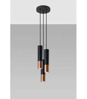 Cluster Drop   Black Copper GU10-2