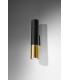 Up & Down Wall Lamp Black Gold GU10-2