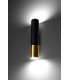 Up & Down Wall Lamp Black Gold GU10-3