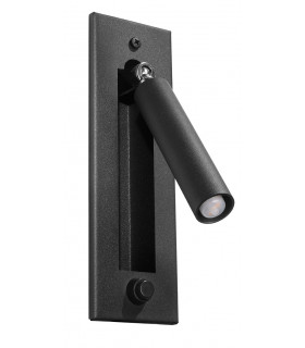 Reading Light Folding Wall Lamp Black G9-1