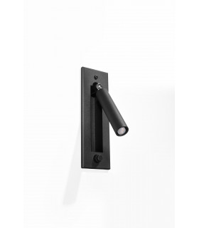Reading Light Folding Wall Lamp Black G9-2