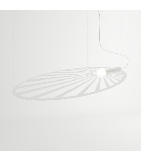 Caged & Wire Frame Pendant Light White E27-1