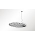 Modern Wire Frame Pendant Light Black E27-2