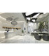 Modern Wire Frame Pendant Light Black E27-10