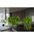 Straight Bar Pendant Light Black GU10/ES111-6