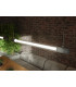 Straight Linear Pendant Light Black T8-8