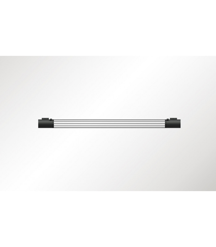 Flush Wall Lights Linear Black T8-2