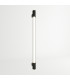 Flush Wall Lights Linear Black T8-4