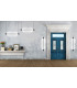 Flush Wall Lights Linear Black T8-5