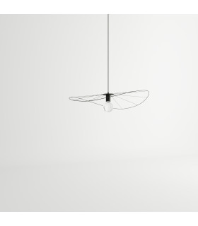 Modern Wire Frame Pendant Light Black E27-2