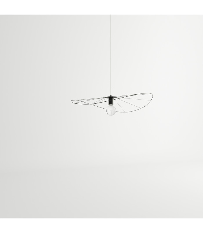 Modern Wire Frame Pendant Light Black E27-2