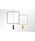 Modern Wire Frame Pendant Light Black GU10-2
