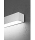 Integrated LED Flush Wall Lights White 65cm 4000K -4