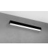 Integrated LED Flush Wall Lights Black 65cm 4000K -1