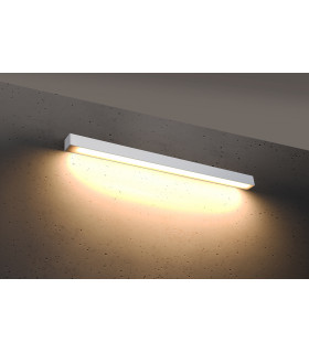 Integrated LED Flush Wall Lights White 95cm 3000K -2