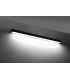 Integrated LED Flush Wall Lights Black 115cm 4000K -2