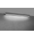 Integrated LED Flush Wall Lights Grey 115cm 4000K -2