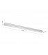 Integrated LED Flush Wall Lights Grey 115cm 4000K -5