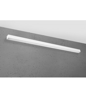 Integrated LED Flush Wall Lights White 145cm 3000K -1