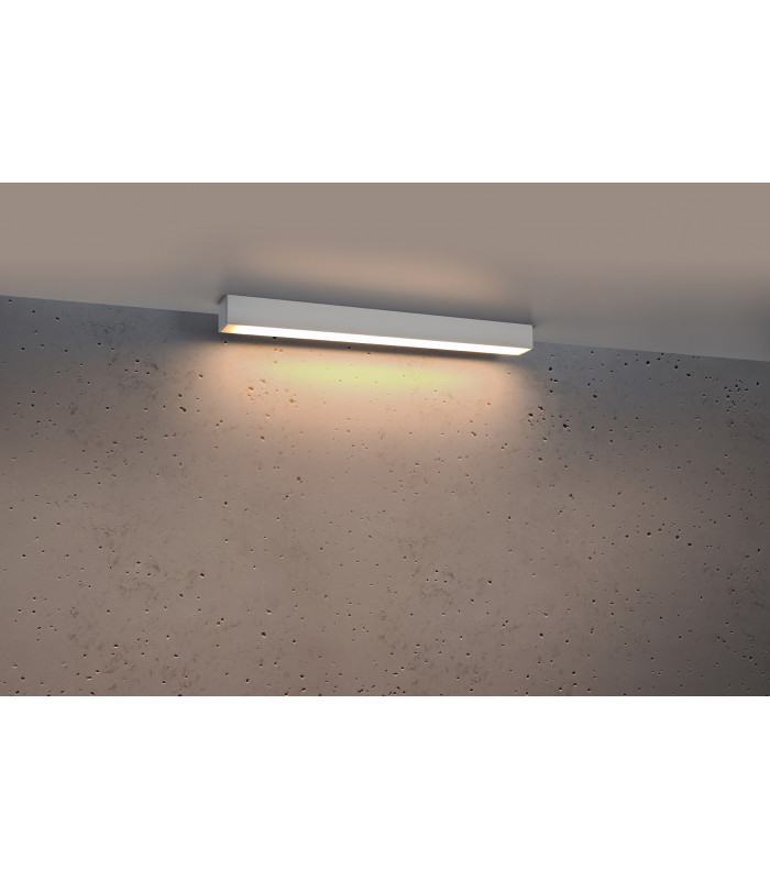Integrated LED  65cm Linear Flush Light White 3000K-2