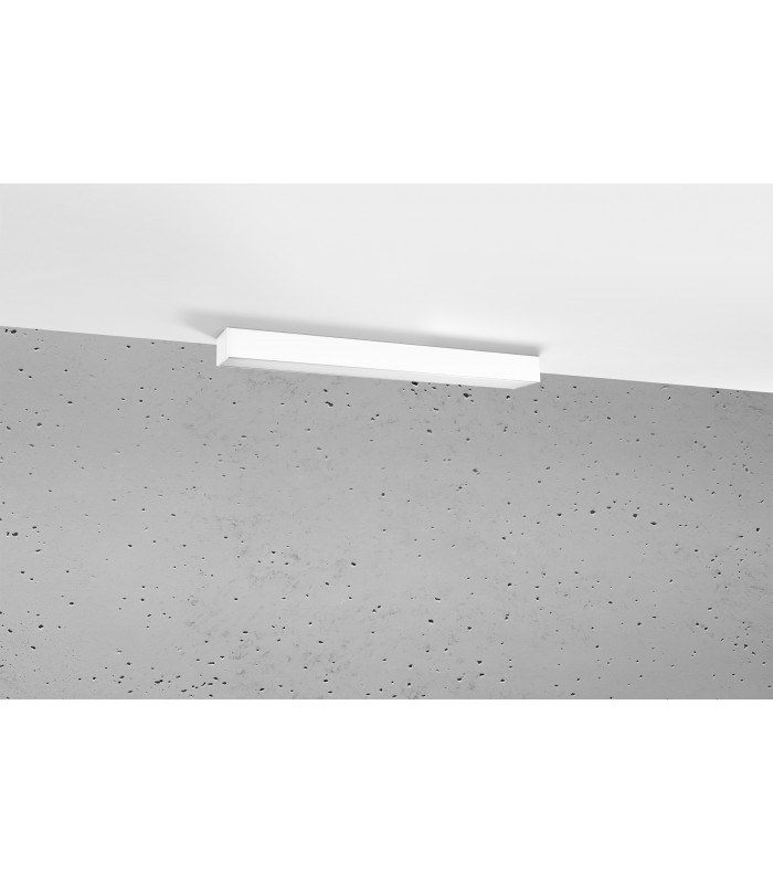 Integrated LED  65cm Linear Flush Light White 4000K-1