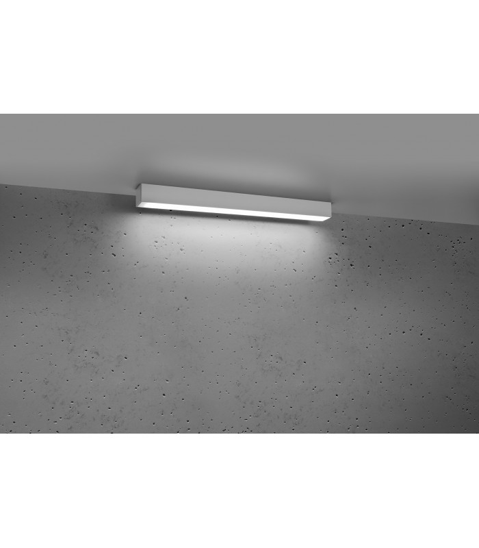 Integrated LED  65cm Linear Flush Light White 4000K-2