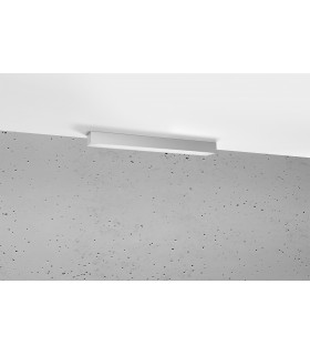 Integrated LED  95cm Linear Flush Light Grey 4000K-1