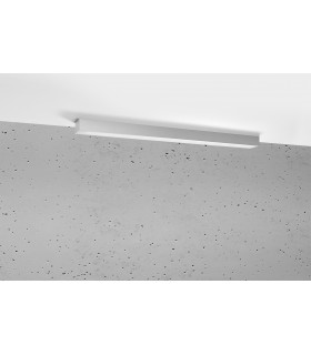 Integrated LED  95cm Linear Flush Light Grey 3000K-1