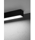 Integrated LED  95cm Linear Flush Light Black 4000K-4