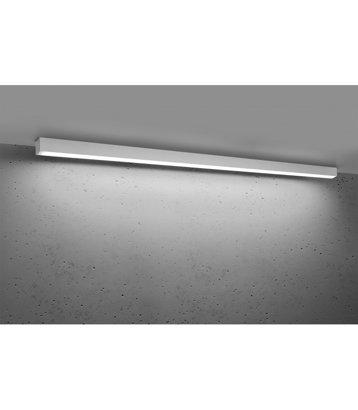 Integrated LED  145cm Linear Flush Light White 4000K-2
