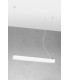 Integrated LED  65cm Linear Straight Bar Pendant Light White 3000K-1