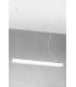 Integrated LED  95cm Linear Straight Bar Pendant Light White 4000K-1