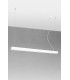 Integrated LED  115cm Linear Straight Bar Pendant Light White 4000K-1