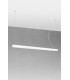 Integrated LED  145cm Linear Straight Bar Pendant Light White 3000K-1