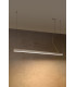 Integrated LED  145cm Linear Straight Bar Pendant Light White 3000K-2