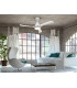 6 Speed Ultra Quiet Ceiling Fan White with LED Light Remote Control Timer & Reversible Functions-2