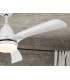 6 Speed Ultra Quiet Ceiling Fan White with LED Light Remote Control Timer & Reversible Functions-3