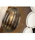 Pendant Light with Small Grey Shade in Shimmered Smoke Grey Tonality-2