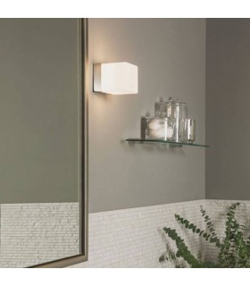 1 Light Bathroom Wall Light Polished Chrome IP44, G9 - 1
