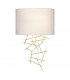 Gold Designer Wall Light with Shade-1