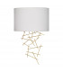 Gold Designer Wall Light with Shade-2