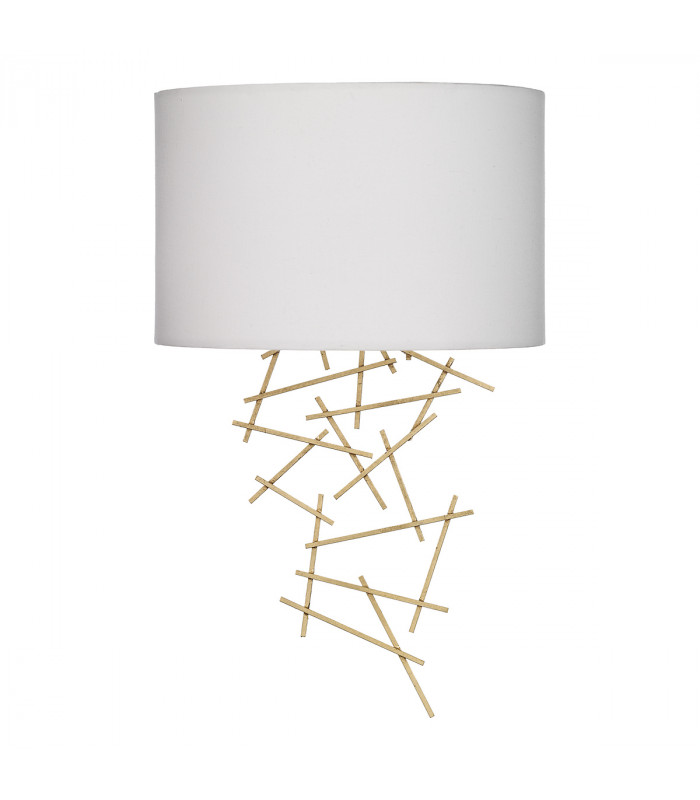 Gold Designer Wall Light with Shade-2